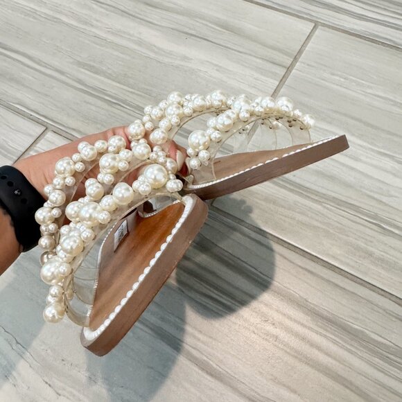 Steve Madden Taye Pearl Sandals‎ - Picture 3 of 10